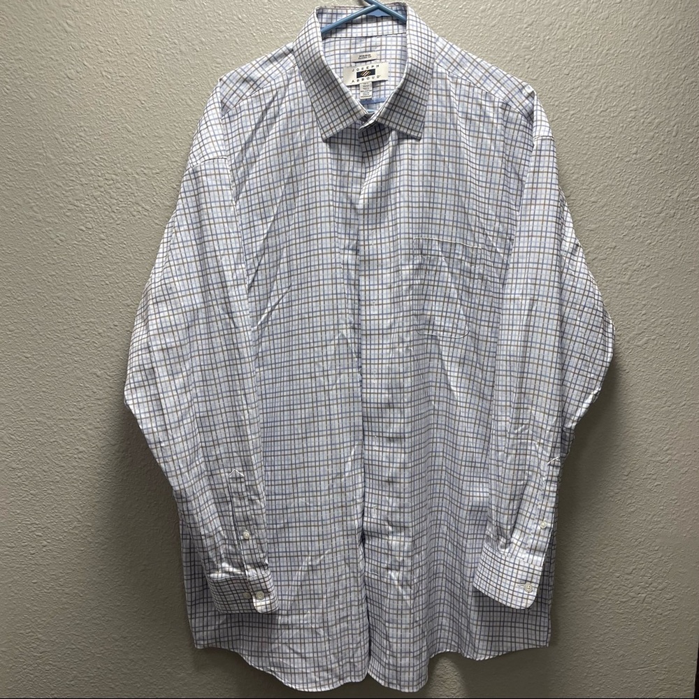 Joseph Abboud Dress Shirt- 18.5, 36/37, Tall